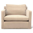 Maison Gianna Accent Chair in Oat Chenille Fabric by Home Trends & Design at Eve Furniture