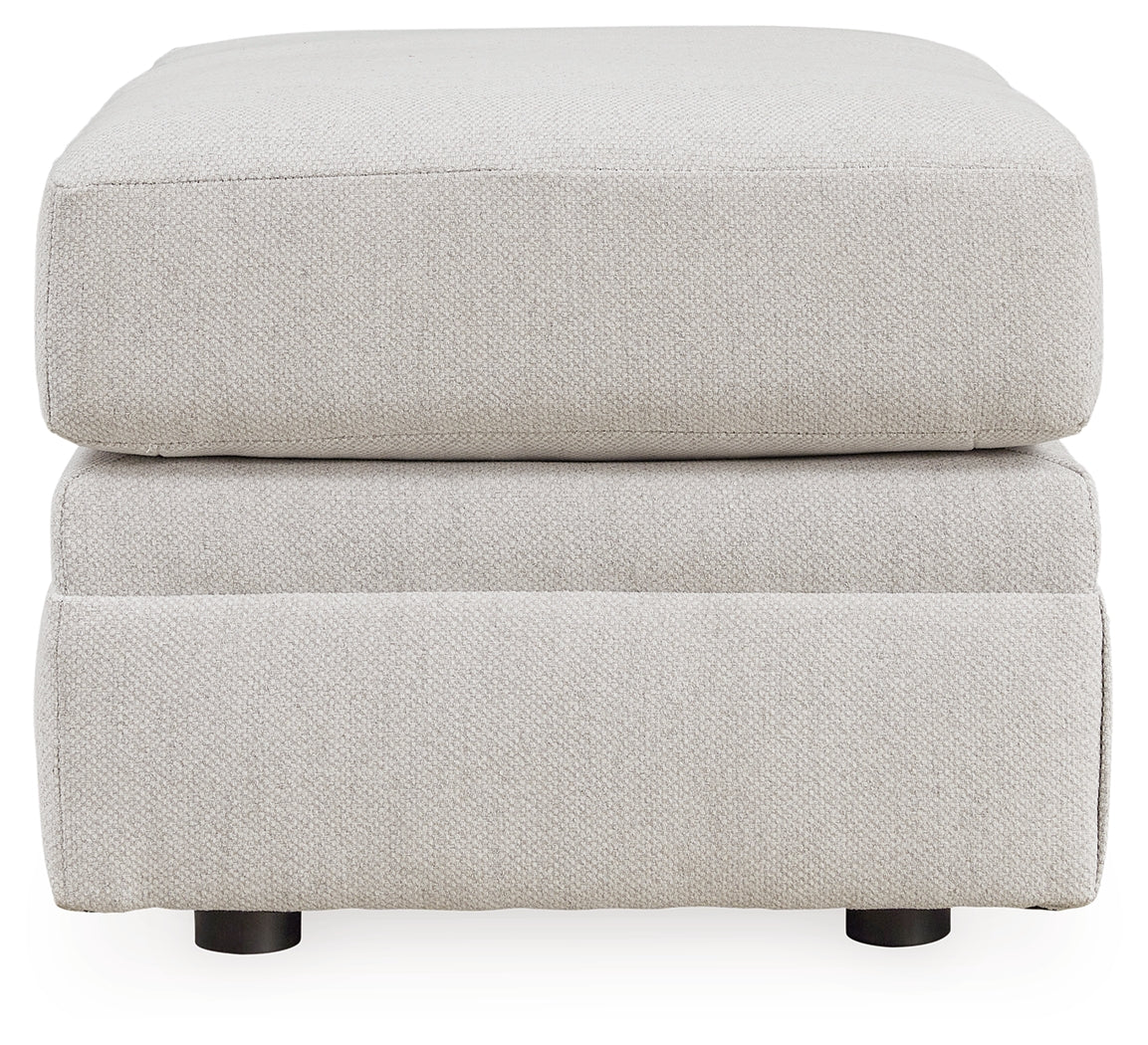 Maitelynn Chalk Chair and Ottoman by Ashley at Eve Furniture