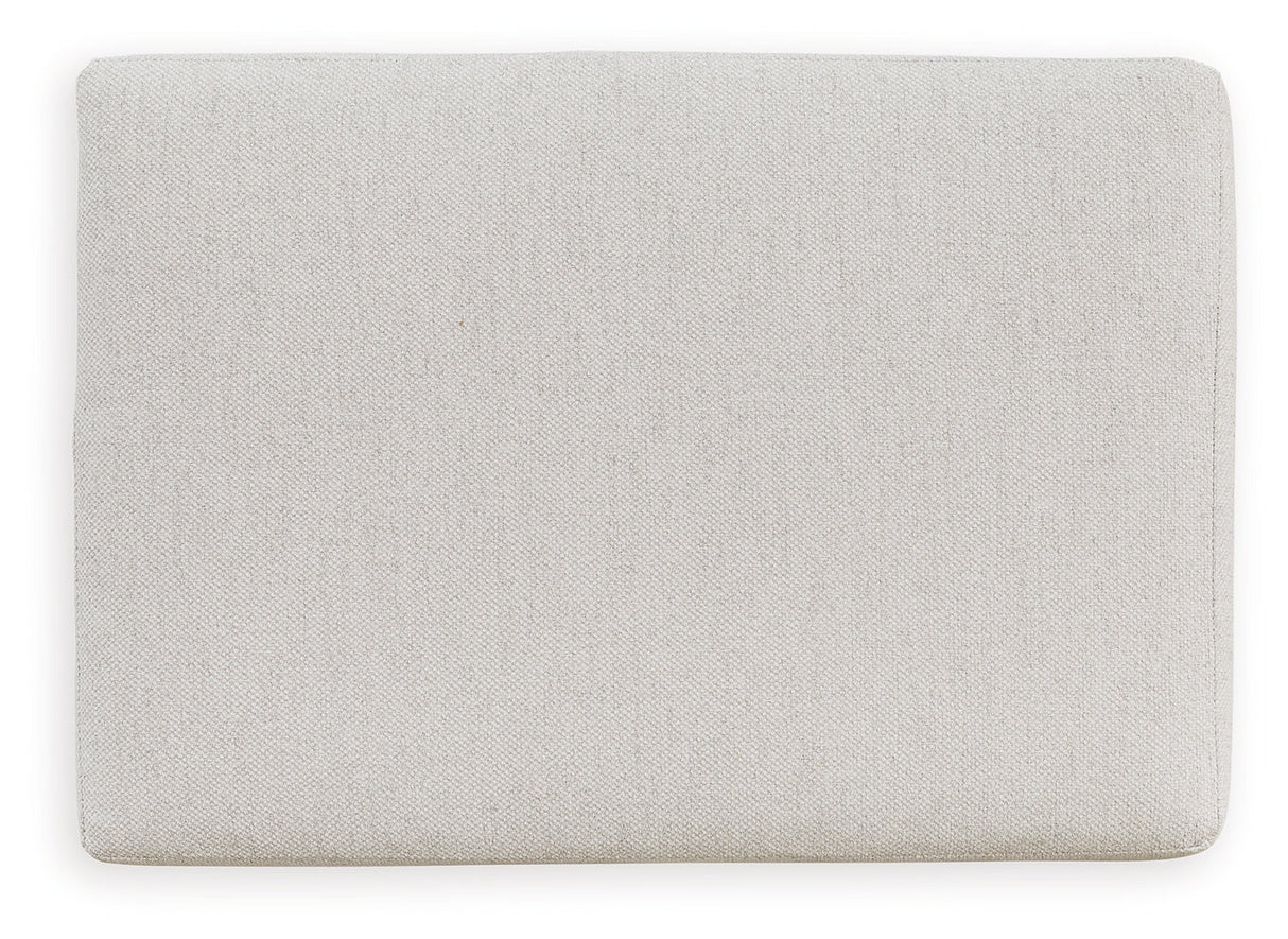 Maitelynn Chalk Chair and Ottoman by Ashley at Eve Furniture