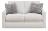 Maitelynn Chalk Loveseat by Ashley at Eve Furniture