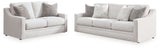 Maitelynn Chalk Sofa and Loveseat by Ashley at Eve Furniture