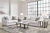 Maitelynn Chalk Sofa and Loveseat by Ashley at Eve Furniture