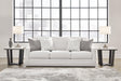 Maitelynn Chalk Sofa by Ashley at Eve Furniture