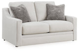 Maitelynn Chalk Sofa, Loveseat, Chair and Ottoman by Ashley at Eve Furniture