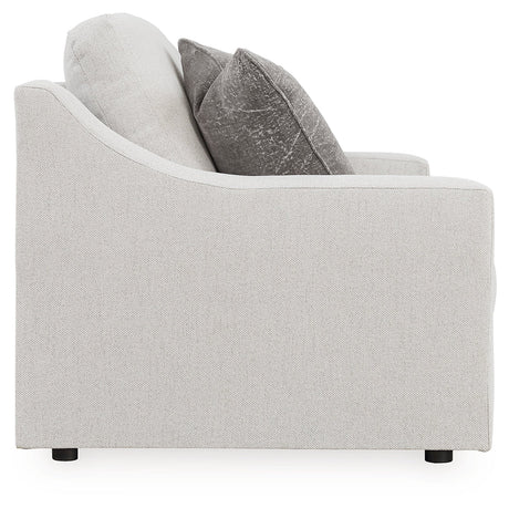 Maitelynn Chalk Sofa, Loveseat, Chair and Ottoman by Ashley at Eve Furniture