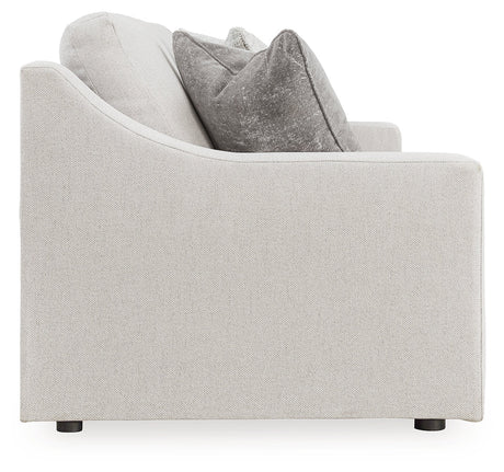 Maitelynn Chalk Sofa, Loveseat, Chair and Ottoman by Ashley at Eve Furniture