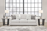 Maitelynn Chalk Sofa, Loveseat, Chair and Ottoman by Ashley at Eve Furniture