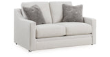Maitelynn Chalk Sofa, Loveseat, Chair and Ottoman by Ashley at Eve Furniture