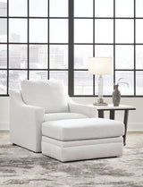 Maitelynn Chalk Sofa, Loveseat, Chair and Ottoman by Ashley at Eve Furniture