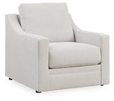 Maitelynn Chalk Sofa, Loveseat, Chair and Ottoman by Ashley at Eve Furniture