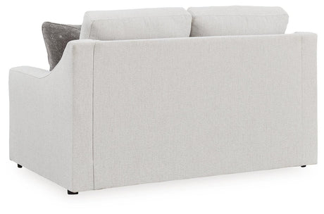 Maitelynn Chalk Loveseat by Ashley at Eve Furniture