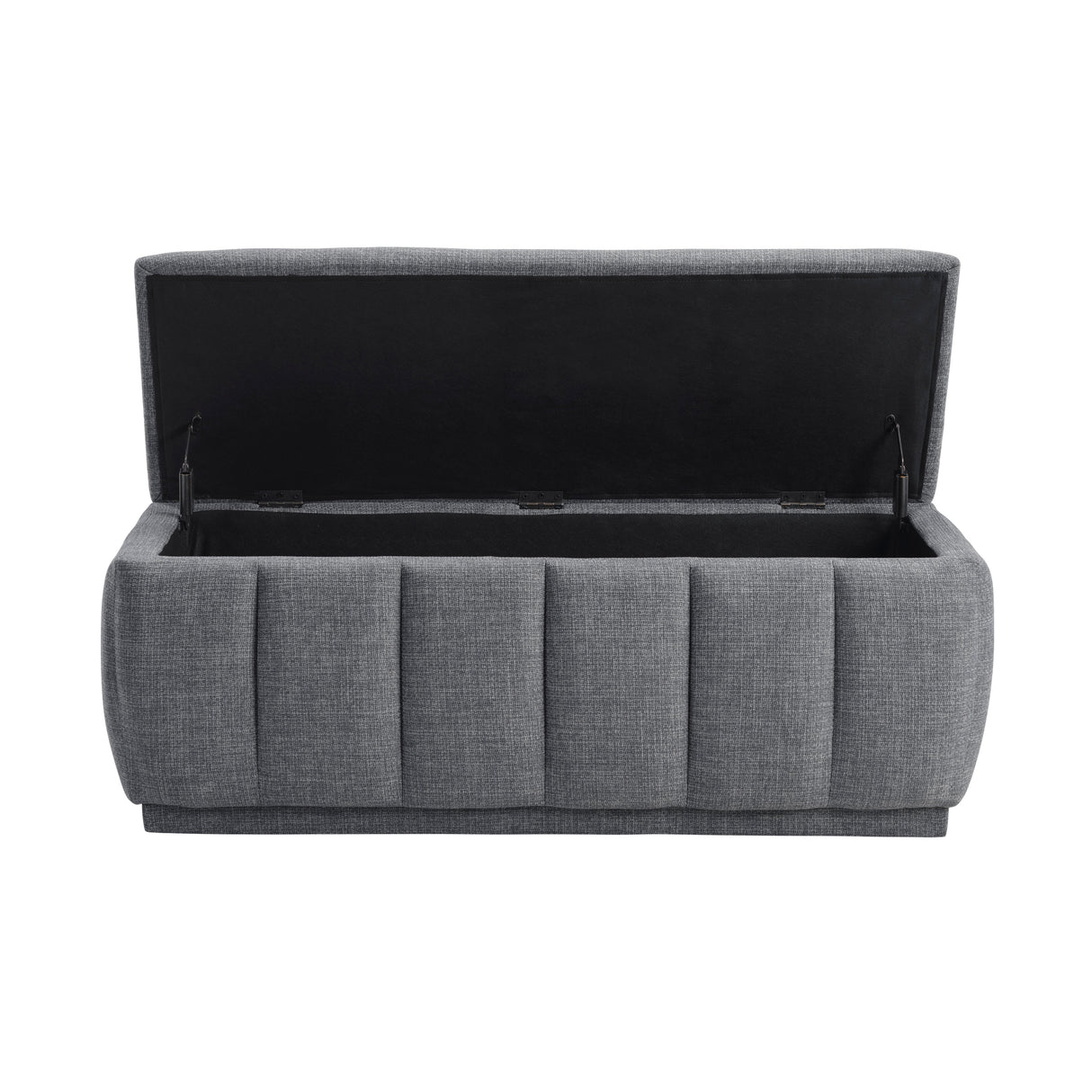 Maize Gray Storage Bench by Homelegance at Eve Furniture