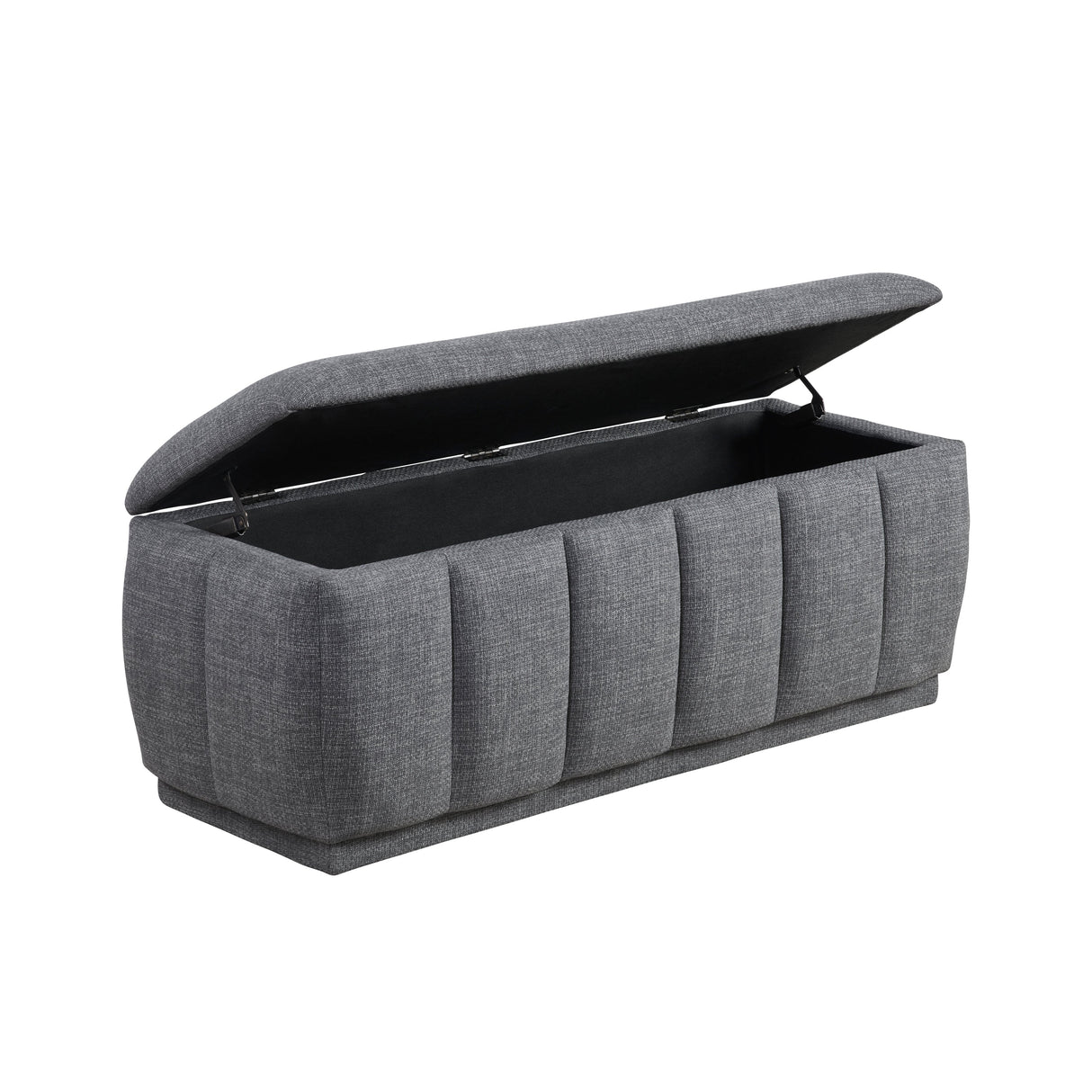 Maize Gray Storage Bench by Homelegance at Eve Furniture