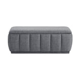 Maize Gray Storage Bench by Homelegance at Eve Furniture