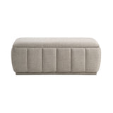 Maize Taupe Storage Bench by Homelegance at Eve Furniture