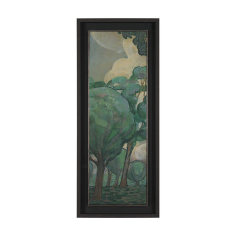 Majestic Garden I by Mercana Studio a Hand Embellished Framed Art Print under Glass by Mercana at Eve Furniture