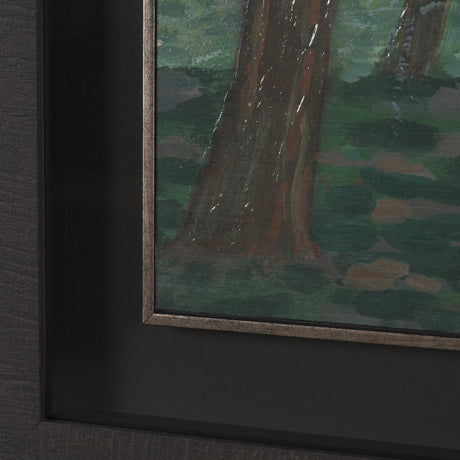 Majestic Garden II by Mercana Studio a Hand Embellished Framed Art Print under Glass by Mercana at Eve Furniture