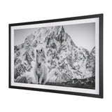Majestic Mane - Snowscape by Matt Roseveare Framed Art Print Matted under Glass by Mercana at Eve Furniture