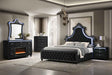 Majesty Black Platform Bedroom Set (Copy)