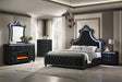 Majesty Black Platform Bedroom Set by Happy Homes at Eve Furniture