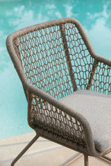 Majors Beach Beige Outdoor Table and 2 Chairs by ASHLEY FURNITURE at Eve Furniture