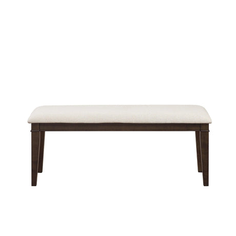 Makah Dark Brown Dining Bench by Homelegance at Eve Furniture