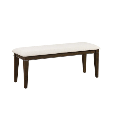 Makah Dark Brown Extendable Dining Set by Homelegance at Eve Furniture