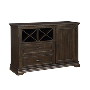 Makah Dark Brown Server by Homelegance at Eve Furniture