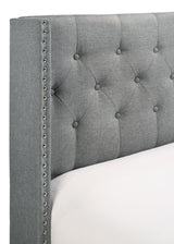 Makayla Gray Full Bed by Crown Mark at Eve Furniture