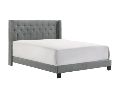 Makayla Gray Queen Bed by Crown Mark at Eve Furniture