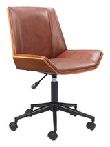 Maker Brown Office Chair by Zuomod at Eve Furniture