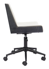 Maker White Office Chair by Zuomod at Eve Furniture