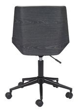 Maker White Office Chair by Zuomod at Eve Furniture