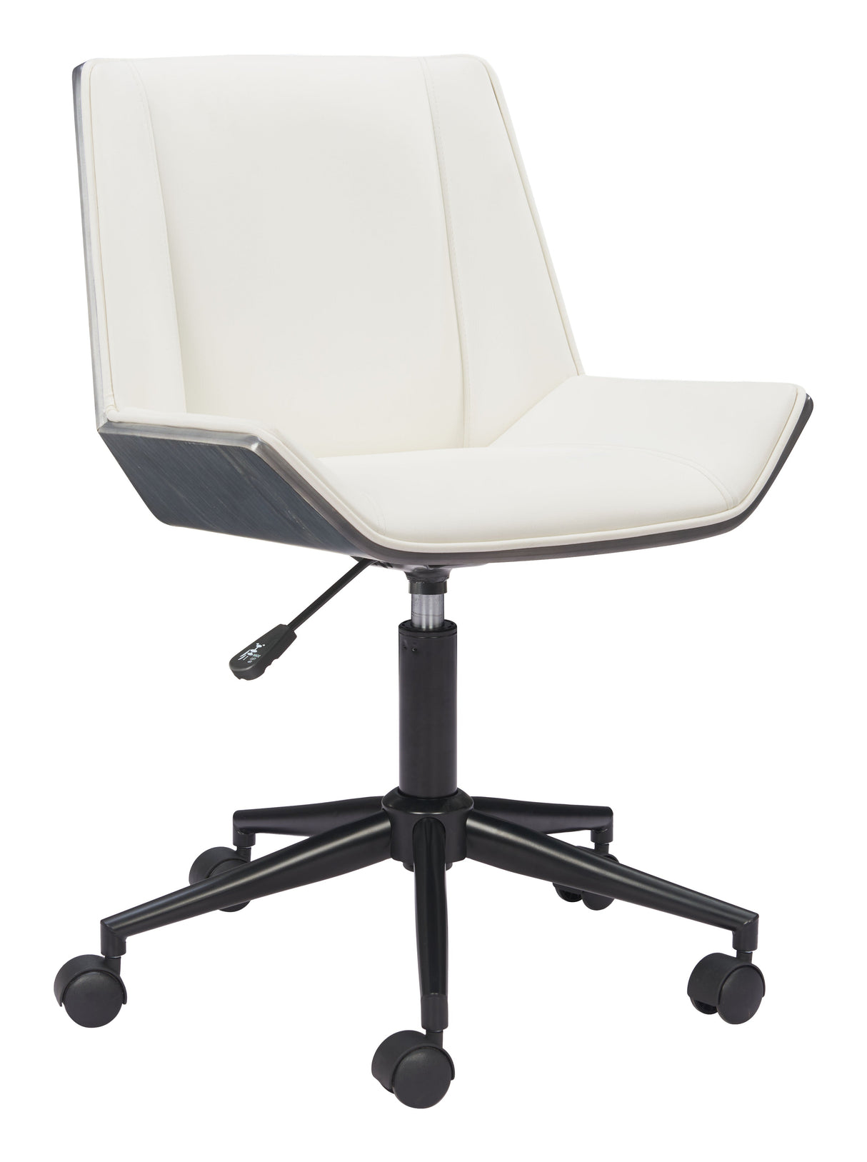 Maker White Office Chair by Zuomod at Eve Furniture