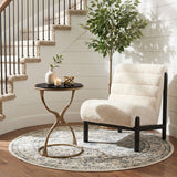 Maki Beige Accent Chair by Zuomod at Eve Furniture