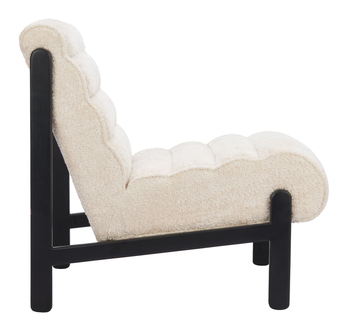 Maki Beige Accent Chair by Zuomod at Eve Furniture