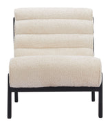 Maki Beige Accent Chair by Zuomod at Eve Furniture