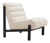 Maki Beige Accent Chair by Zuomod at Eve Furniture
