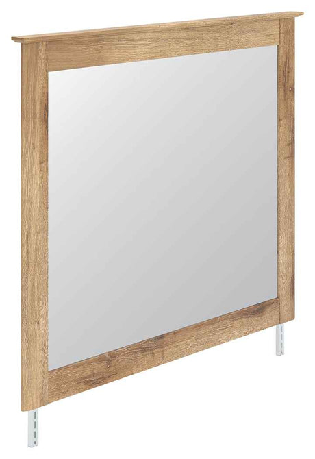 Makidern Tan Bedroom Mirror by Ashley at Eve Furniture