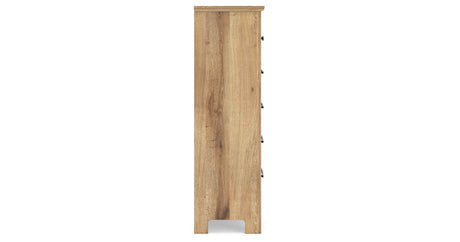 Makidern Tan Chest of Drawers by Ashley at Eve Furniture