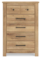 Makidern Tan Chest of Drawers by Ashley at Eve Furniture