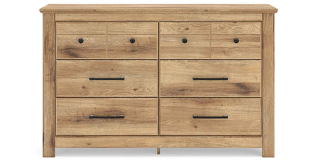 Makidern Tan Dresser by Ashley at Eve Furniture