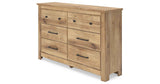 Makidern Tan Dresser by Ashley at Eve Furniture