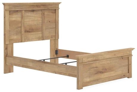 Makidern Tan Full Panel Bed by Ashley at Eve Furniture