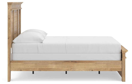 Makidern Tan Full Panel Bed by Ashley at Eve Furniture
