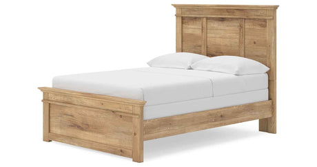 Makidern Tan Full Panel Bed by Ashley at Eve Furniture