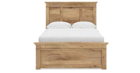 Makidern Tan Full Panel Bed by Ashley at Eve Furniture