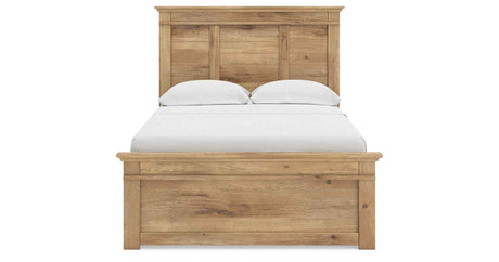 Makidern Tan Full Panel Storage Bed by Ashley at Eve Furniture