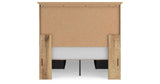 Makidern Tan Full Panel Storage Bed by Ashley at Eve Furniture