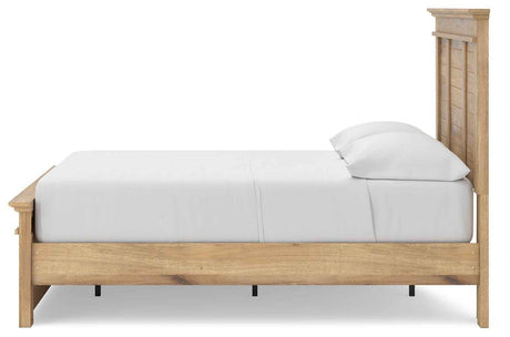 Makidern Tan Full Panel Storage Bed by Ashley at Eve Furniture